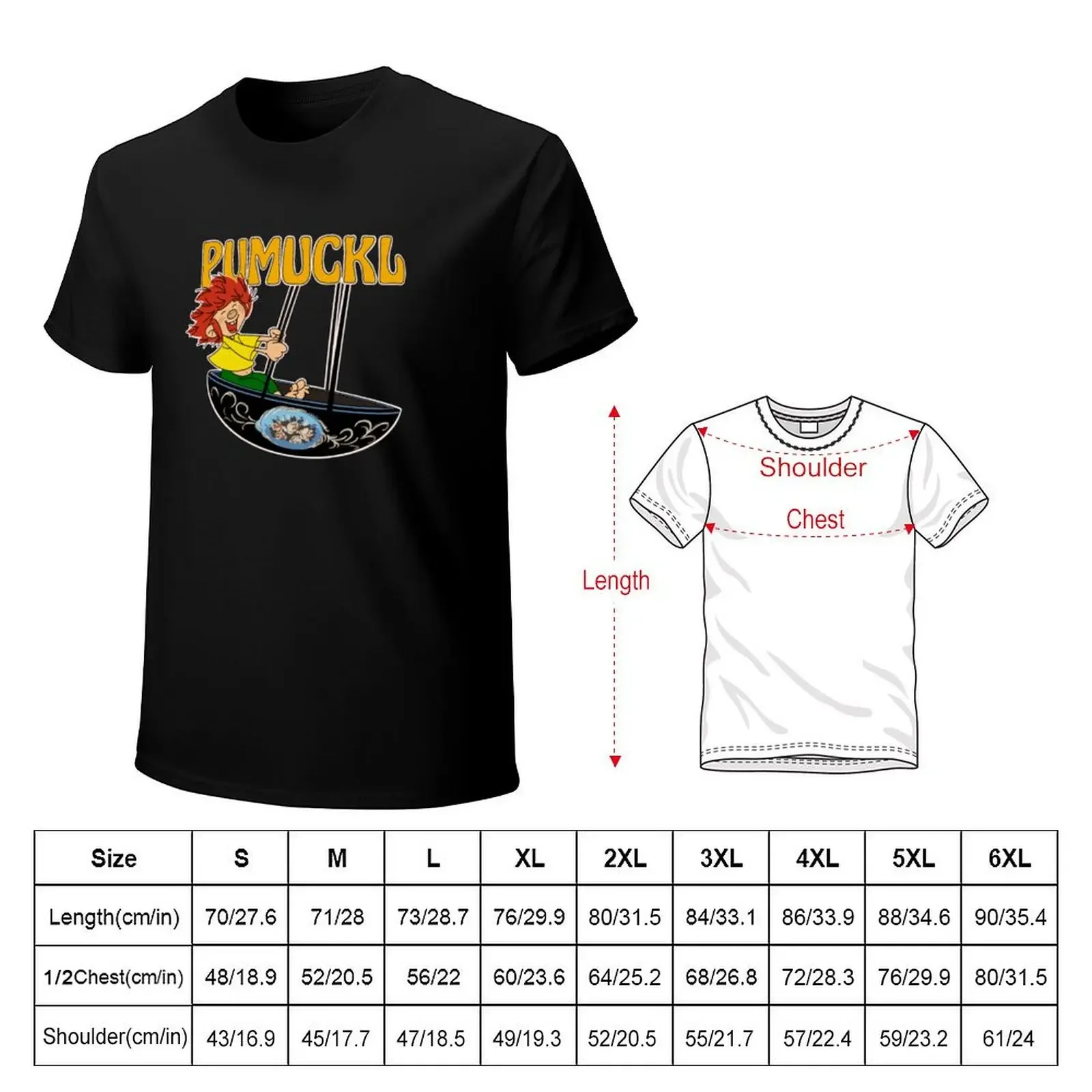 Pumuckl sukienka typu swing ubrania vintage funnys zwykły biały t shirty men