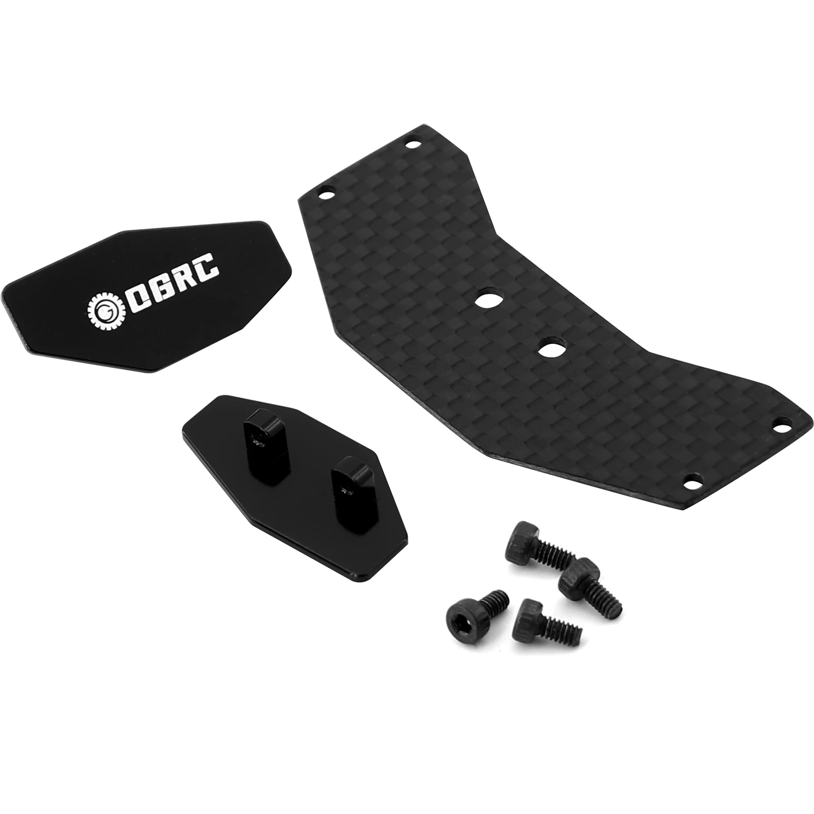 OGRC ألياف الكربون RC الذيل الجناح RC الجناح الخلفي ل Losi 1/24 مايكرو-B 2WD عربات التي تجرها الدواب ترقية أجزاء