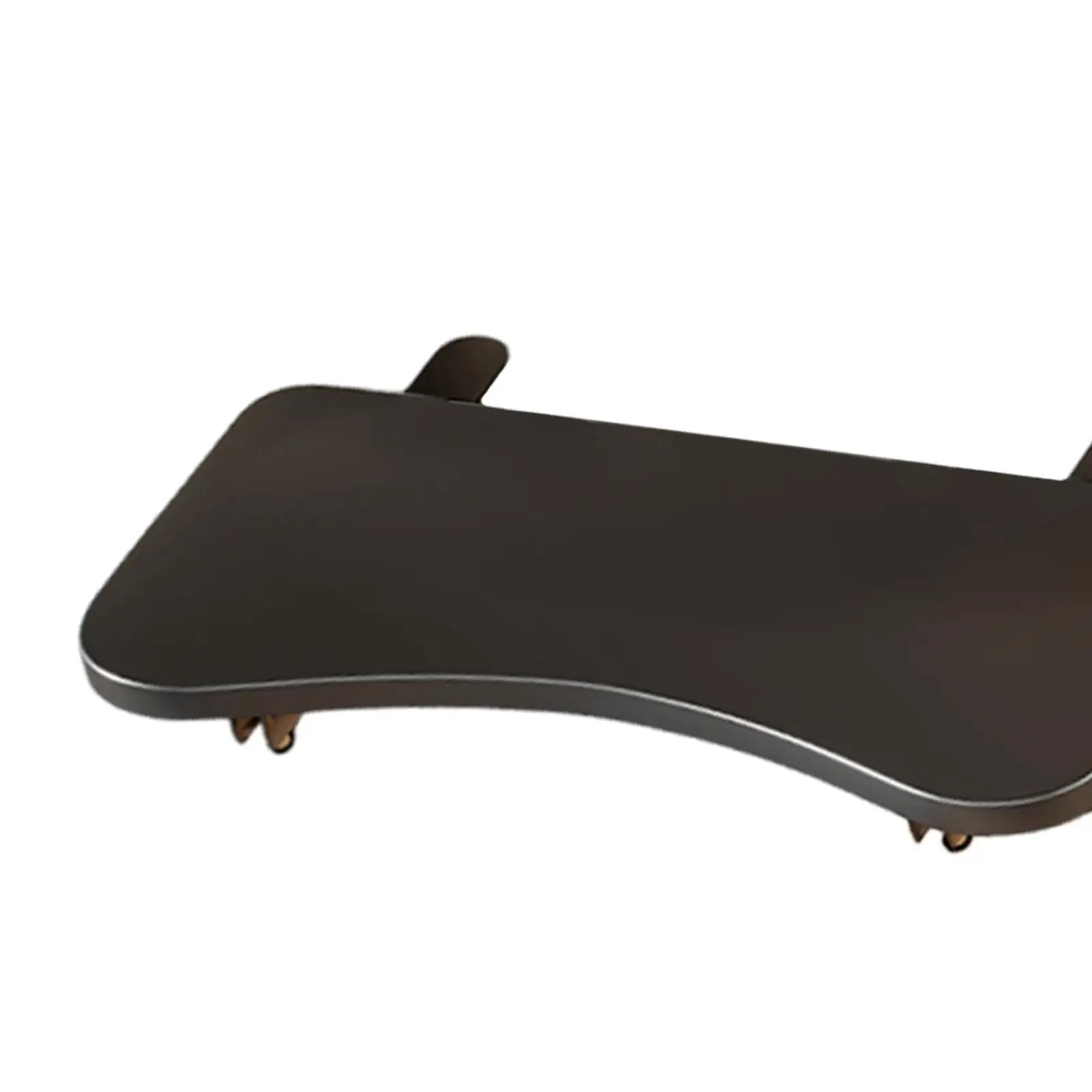 Desk Extender Tray Folding Sturdy Table Mount Wrist Support Side Table Space Saving Workstation Organizer Clamp on Desk Shelf