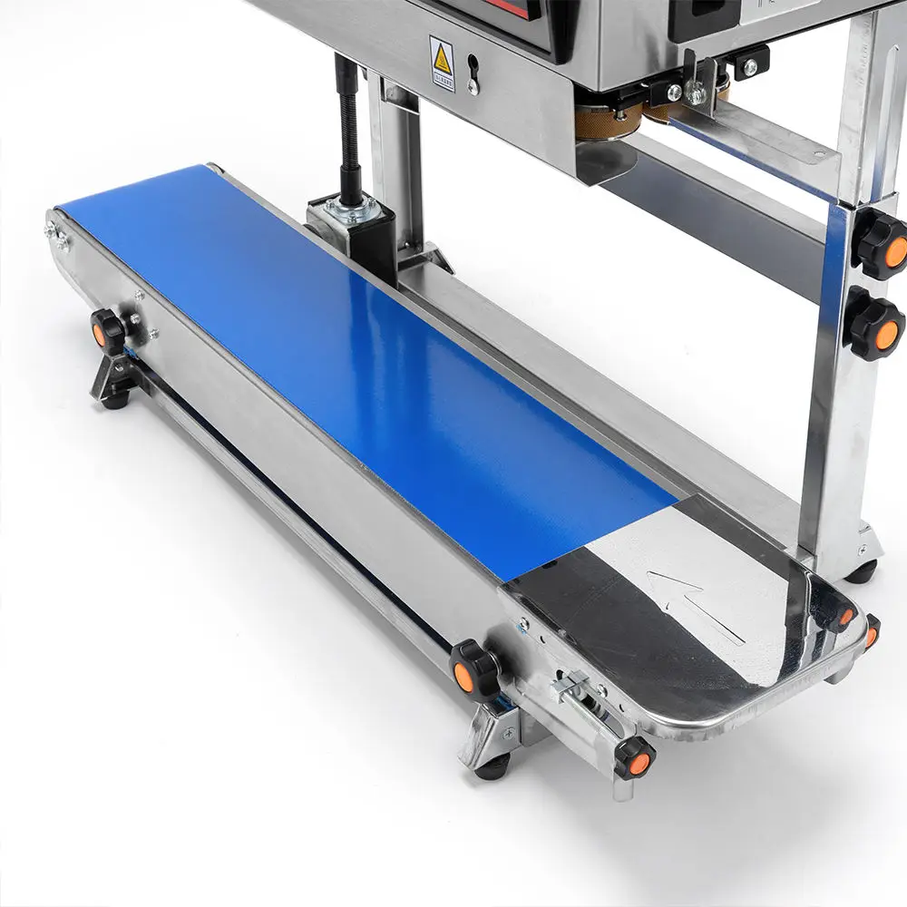 ゼクアン ヒートバンドシーラー 連続式 ステンレス製 プラスチック袋包装 垂直カウンターシーリングマシン 食品包装機