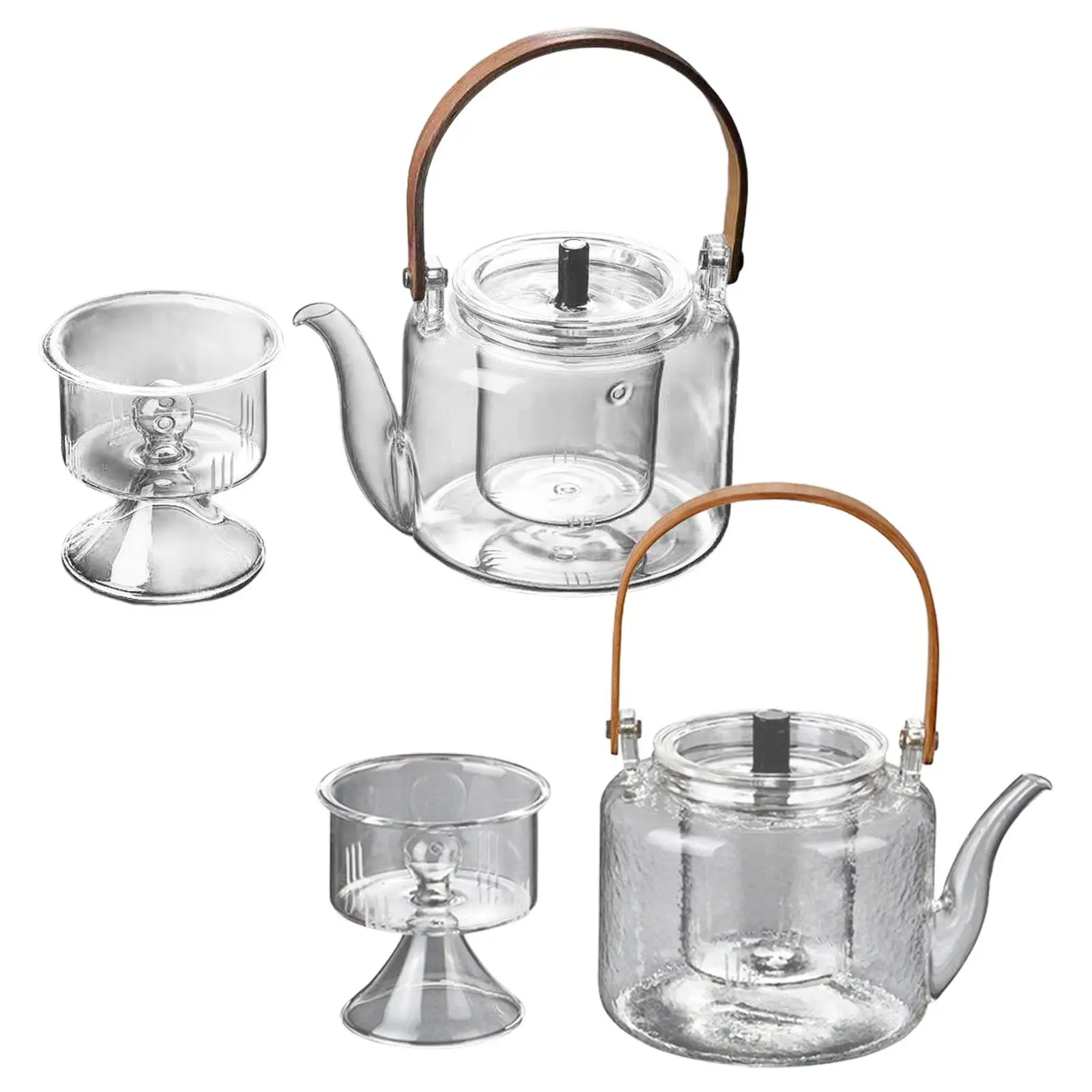 

Glass Teapot, Pot, Teapots, 1000ml Tea Pots with Removable Infuser, Hand Blown Tea Pot, Borosilicate Glass Teapot for top ,