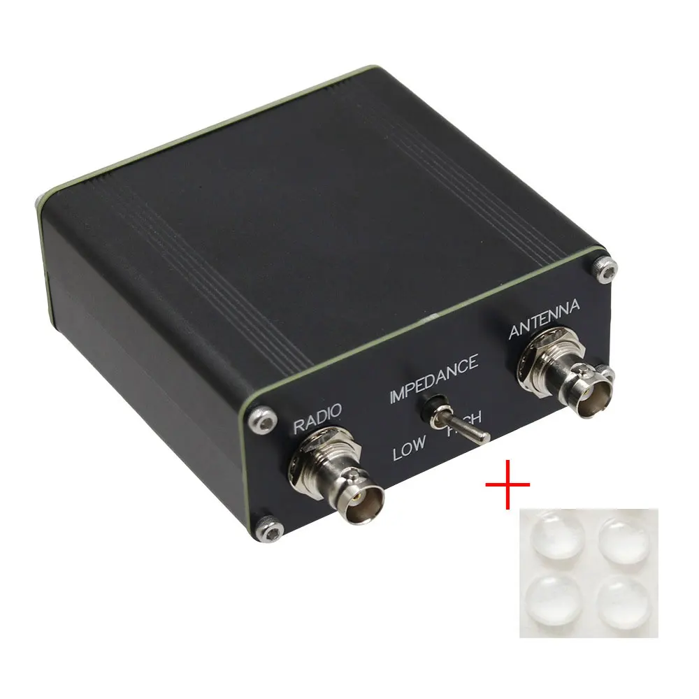 NEW Z-match Antenna Tuner 5W 3-28MHz 25-2500ohms QRP Manual Tuner with BNC Connector for HAM Radio