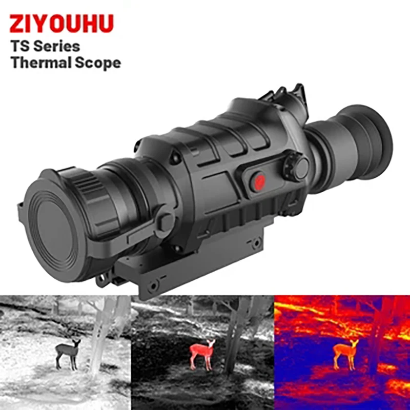 400X300 Heat Imaging 50HZ Capture High Clear Photo Image Long Range for Hunting Thermal Monocular Vision Aim Sight Scope TS450