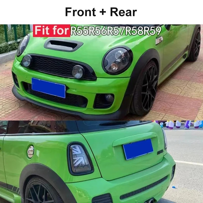 Car Headlight Tail Rear Lamps Frame Replacement Cover For Mini Cooper One JCW Clubman R55 R56 R57 R60 Countryman Car Accessories