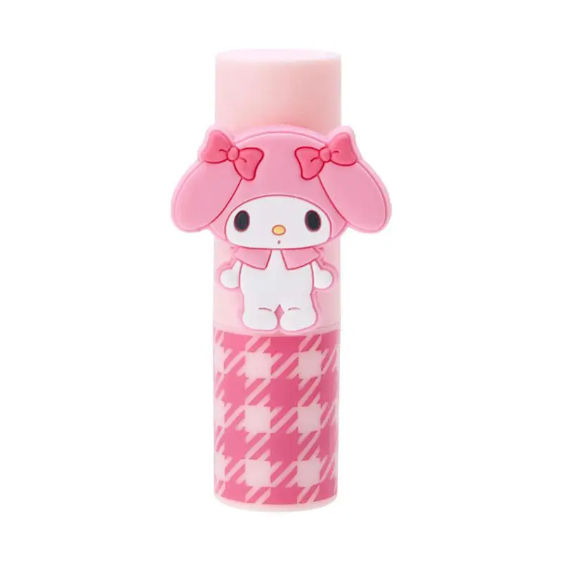 Card Set Sanrioed Kuromi My Melody Kawaii Lip Balm Ins Girl Heart Cinnamoroll Portable Moisturizing Moisturizing Lipstick Gifts