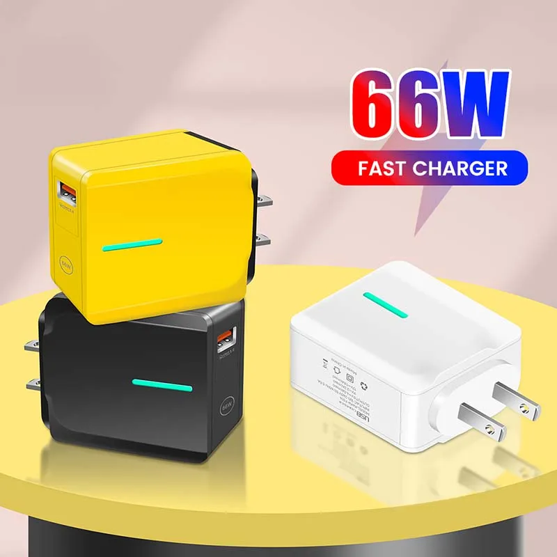 66W Super Fast Charger For Honor 70 80 90 Pro QC5.0 Fast Charging Charger Adapter For Xiaomi 4 in 1 Charging Cable For iPhone 15