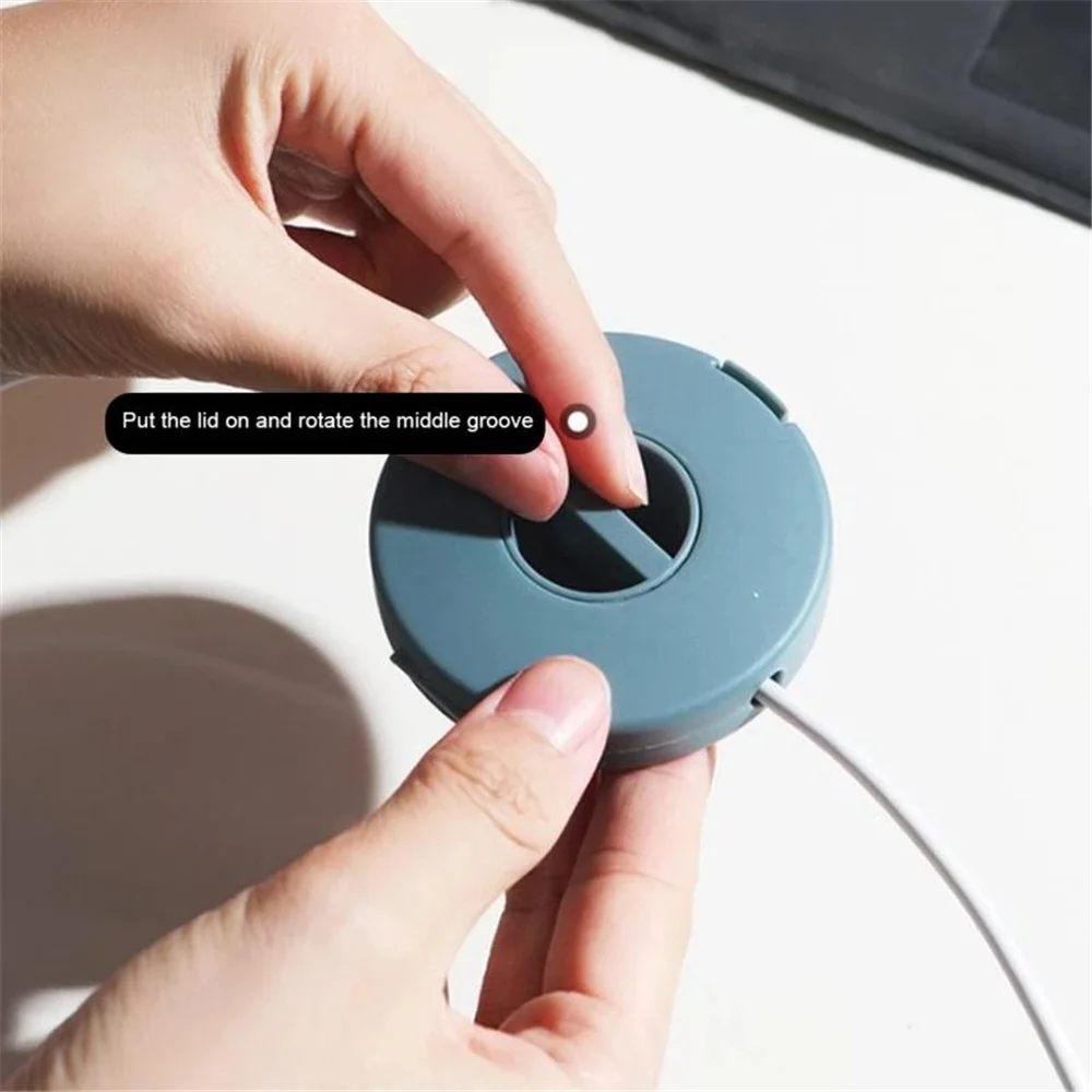 

Portable USB Charging Management Wire Cable Cable Winder Cord Holder Cable Clips Organizer