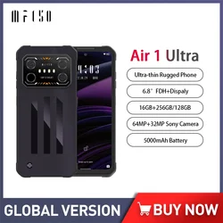 IIIF150 Air1 Ultra globalna wersja wytrzymały smartfon Android 8GB + 256GB telefon komórkowy 6.8 