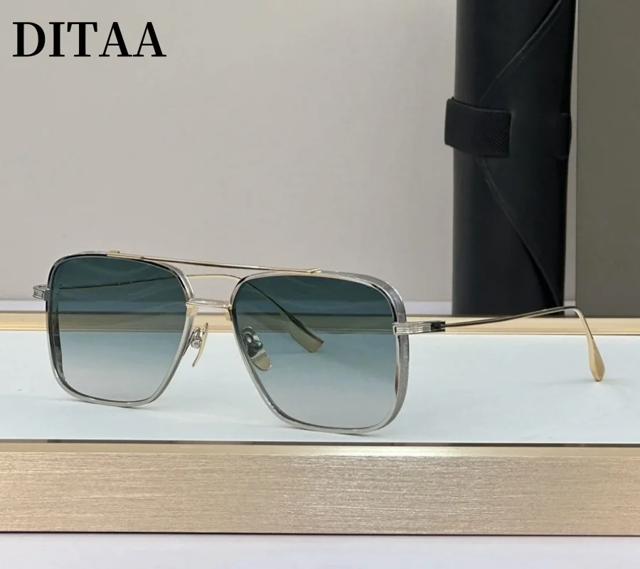 DITAA DTS157 Dubsystem Luxury Designer Alloy Pilot Ladies Sunglasses For Men Women Fashion Outdoor Eyewear Shades For Travel