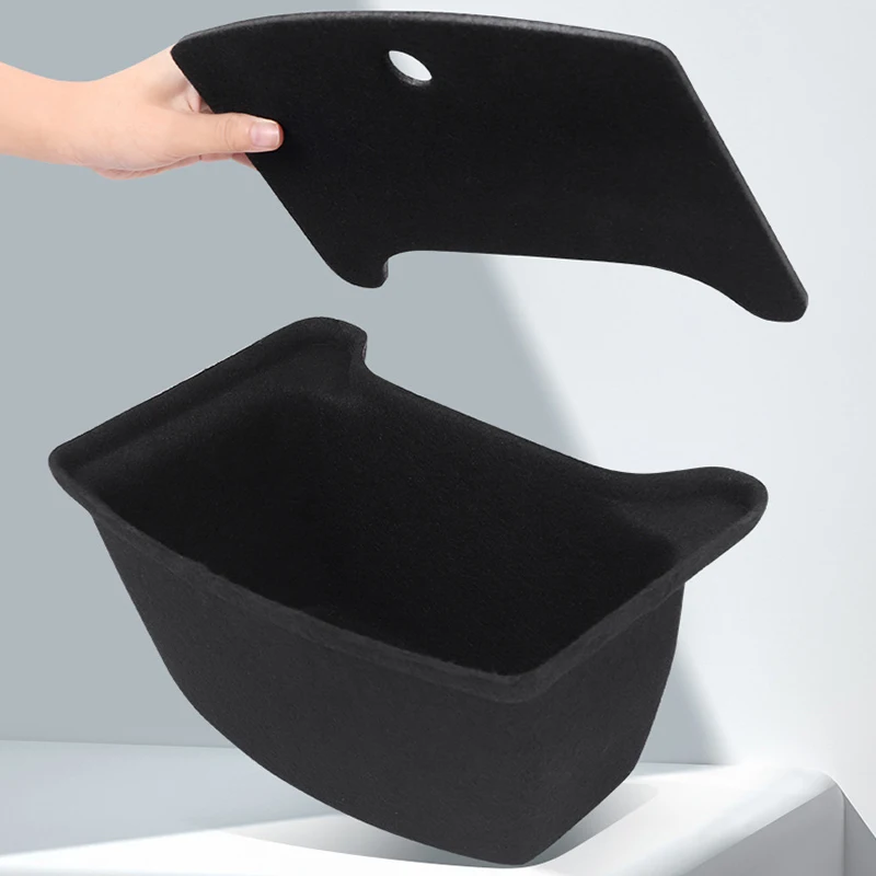 

Rear storage box Center Console Under Rear Air Outlet Organizer for Tesla Model 3 Y 1PC