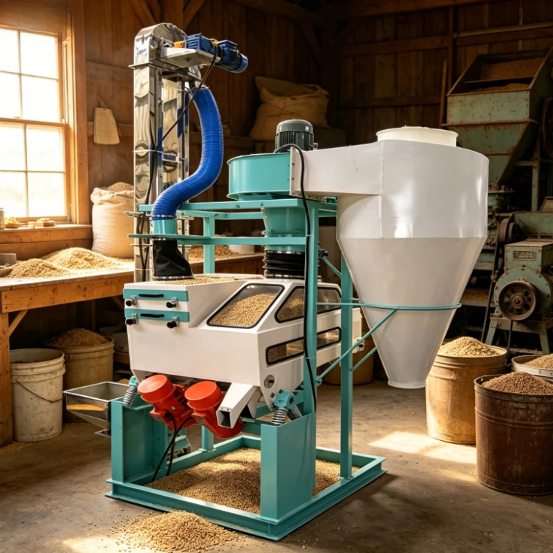 Customized Gravity Seed Destoner Machine, Wheat Corn Sorghum Coffee Bean Stone Remover for Grain Processing Plant