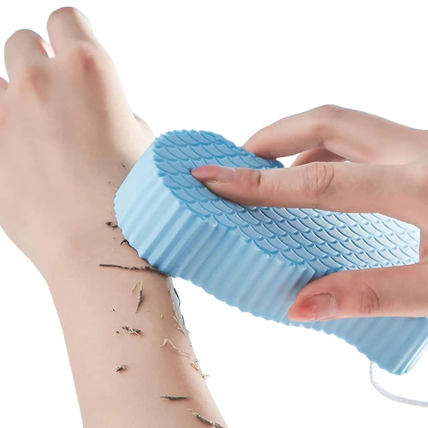 Exfoliating Sponge Dead Skin Remover Soft Sponge Brush for Body Shower Bath Gentle Cleansing Reusable Sponge Deep Exfoliation
