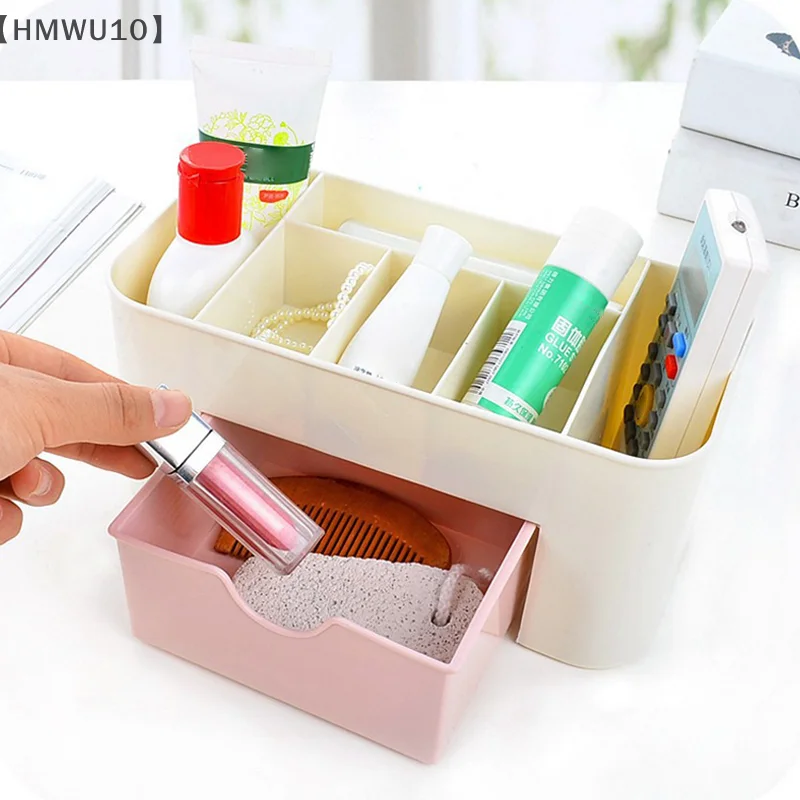 Nail Storage Box Container Cotton Swab Storage Box Accessories Cleaning Desktop Tools Multifunctional Jewelry Box Cosmetic Stor