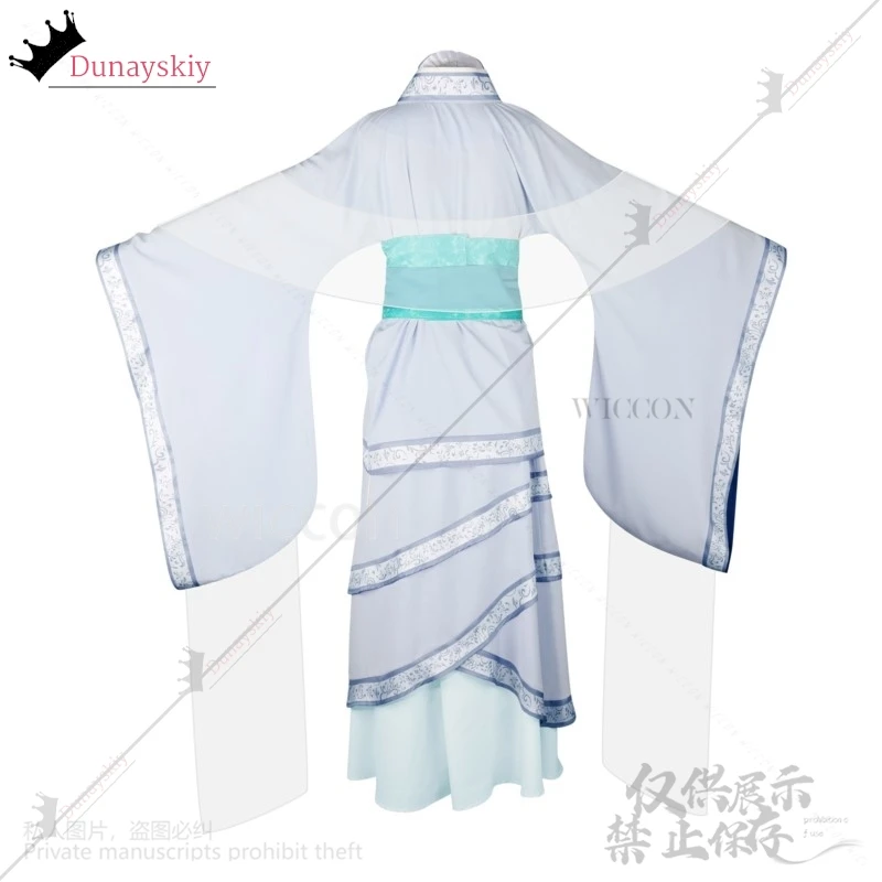 أنيمي يوميات الصيدلي كوسوريا لا Hitorigoto 2nd الموسم تأثيري جينشي زي الأنماط الصينية لوليتا فستان شعر مستعار مخصص