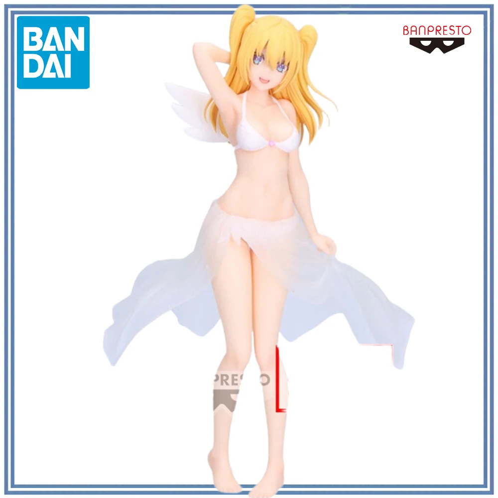 100%オリジナル在庫あり バンダイ バンプレスト グリッター&グラマーズ 2.5-jigen No Yuuwaku 雨宮リリサ 水着Ver.アニメフィギュアモデル玩具ギフト
