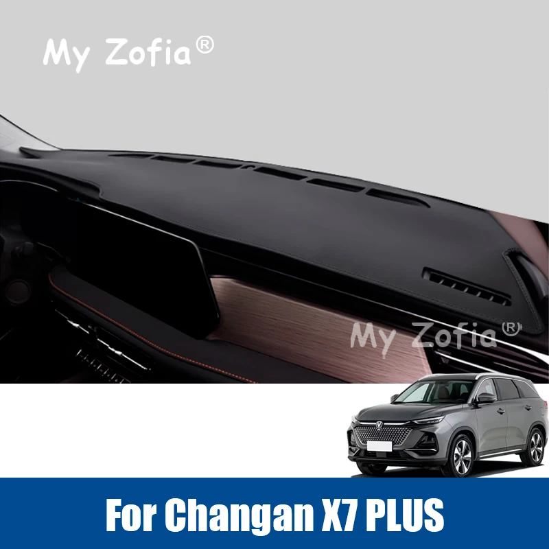 

Anti-Slip Anti-UV Mat For Changan X7 PLUS 2024 2025 2026 Car Dashboard Cover Pad Dashmat Protect Sunshield Pad Accessories