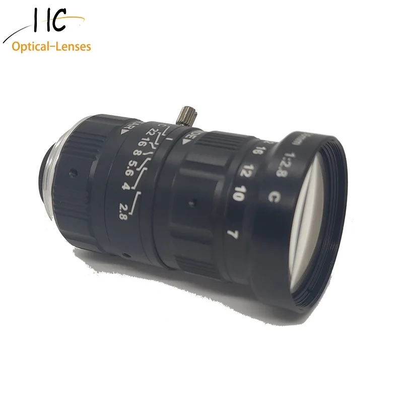 HD 5MP Zoom 7-36mm C-Mount Industrial Lens Without Distortion Professional Industrial Camera Lens