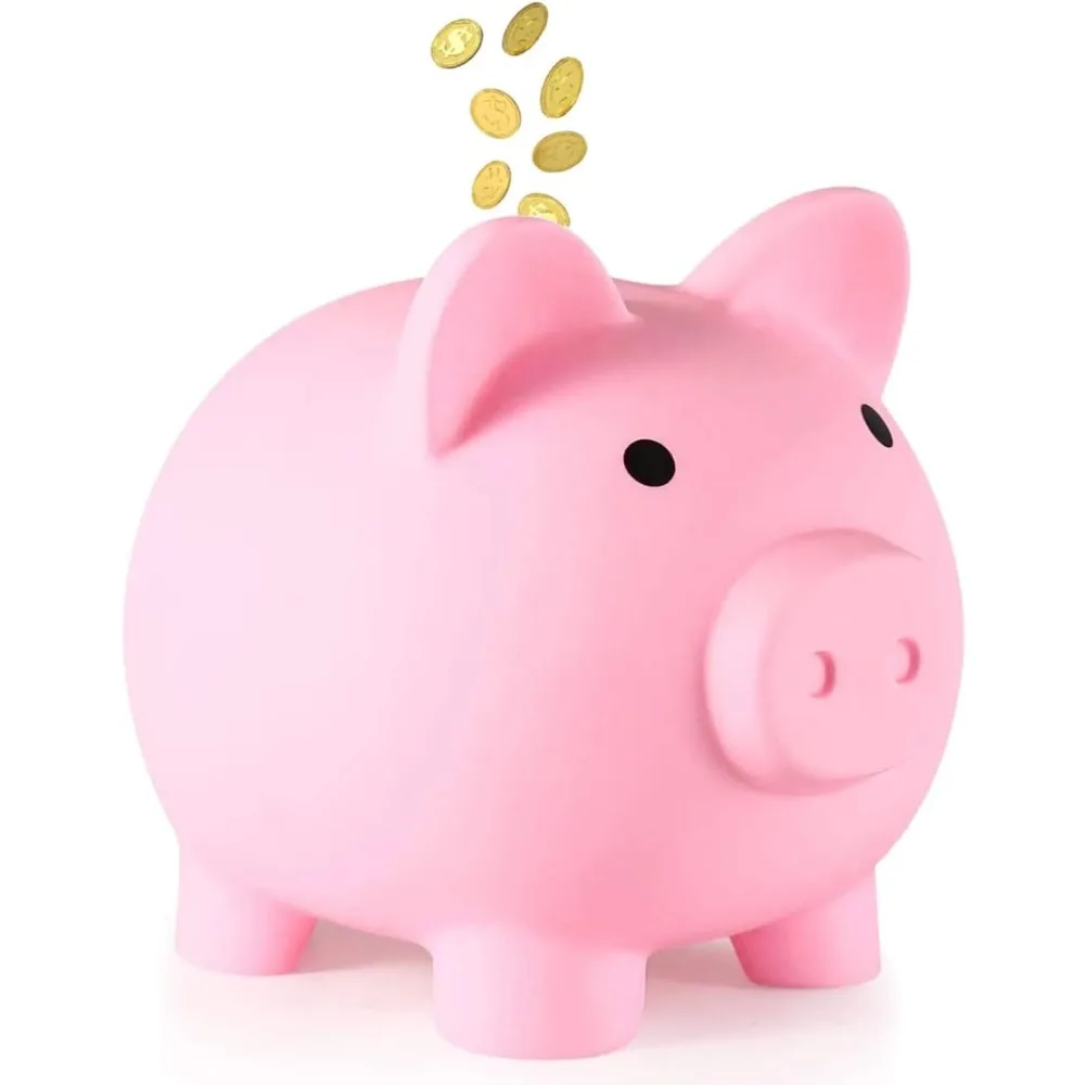 Pig Shaped Piggy Bank - Beautiful Piggy Bank - Souvenir Decoration: The Best Gift for Family and Friends in Pink