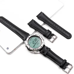 Watch accessories Genuine leather strap men suitable for Suunto X-LANDER Landes Spartan Warrior outdoor sports strap watch band