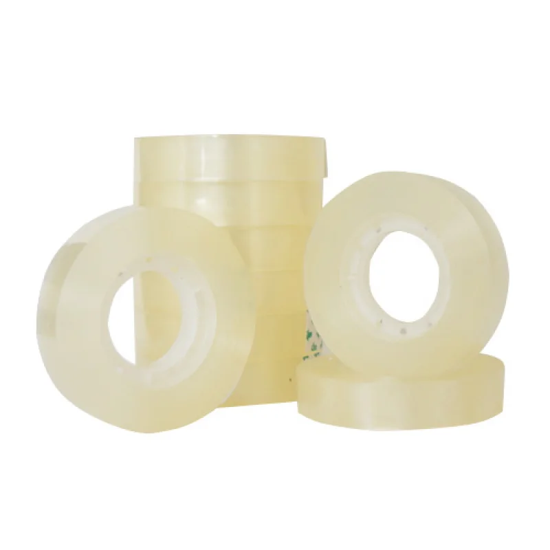 10 pieces（custom）High quality packing tape 48mm Factory price customised brown cellotape Low MOQ transparent adhesion taped