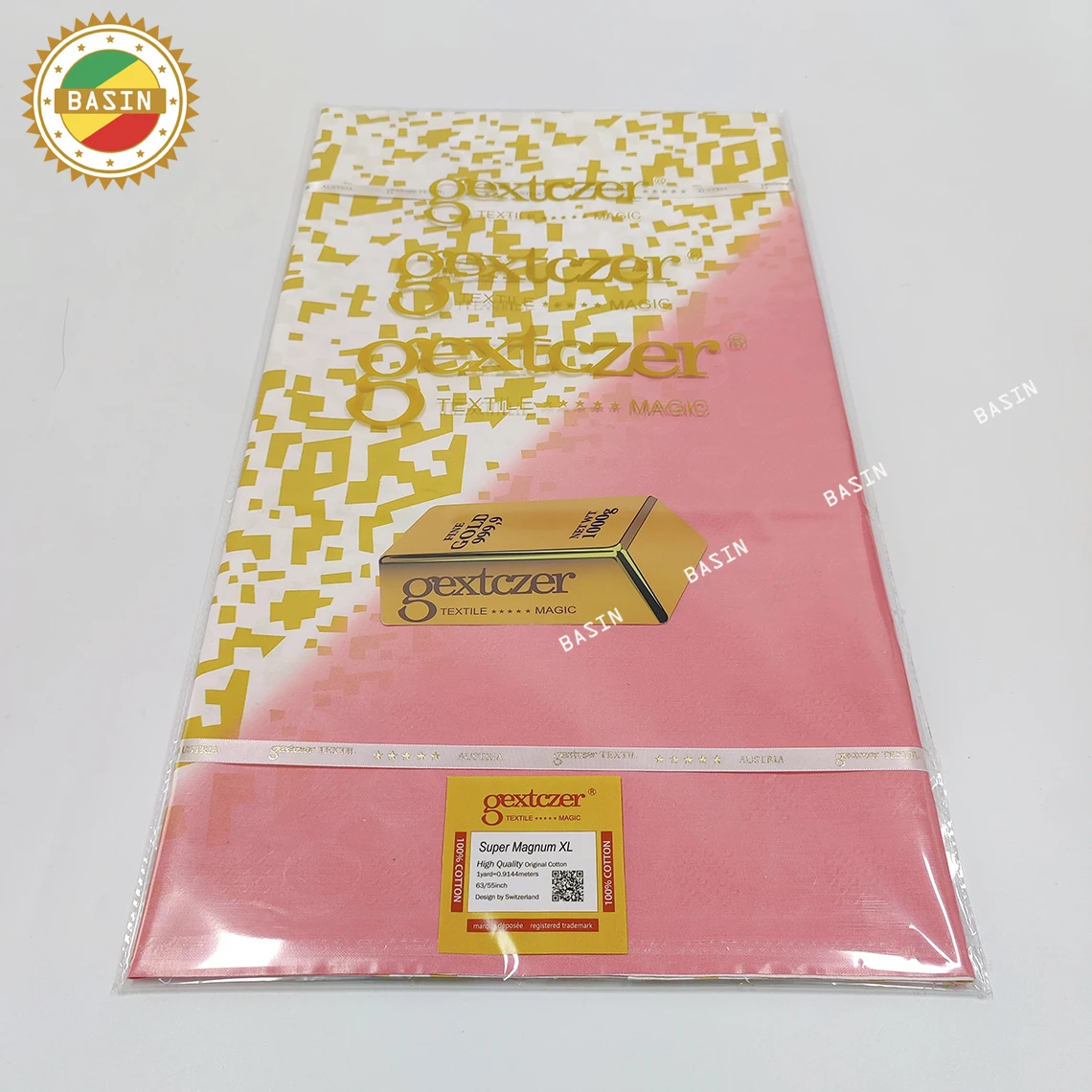 African Shiny Printed Basin Riche Fabric For French Women Daily Party Clothing 2026 Top Quality Riche Brode Lace Materials