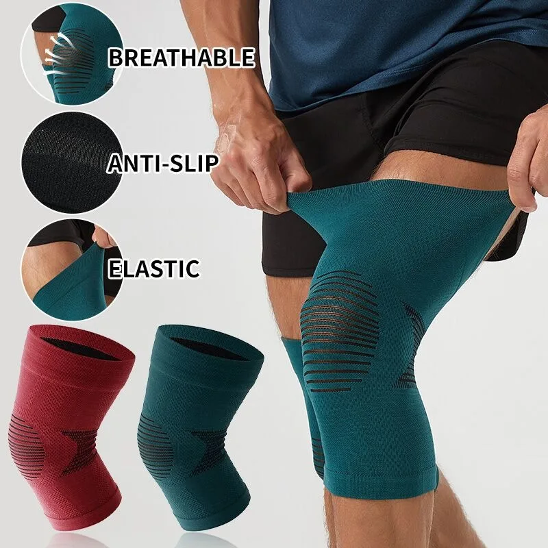 Professional Sports Knee Pads for Badminton Tennis Anti Sprain Patella Support with Warmth Cold Protection Air Conditioned