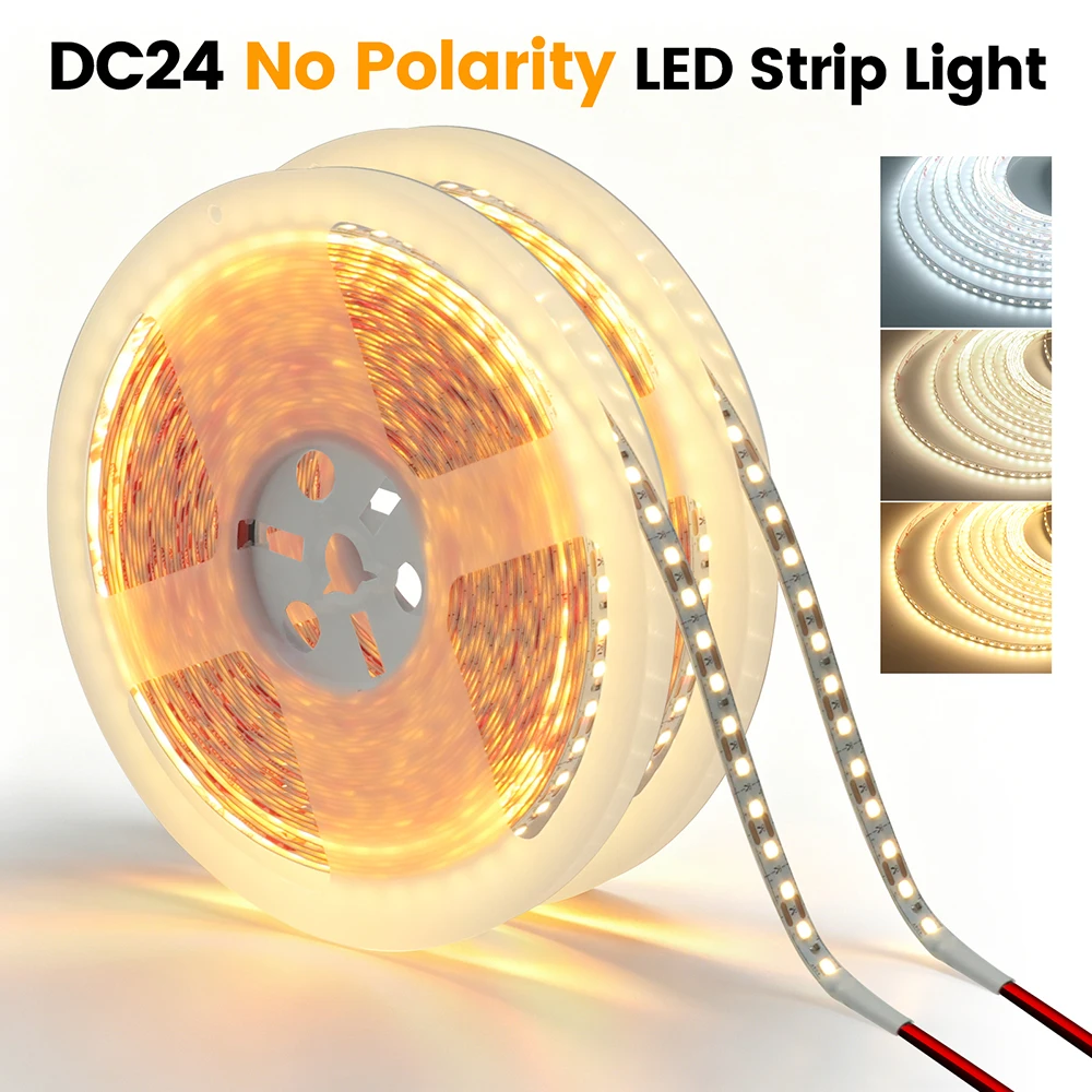 fita-de-led-smd-2835-com-1-led-por-corte-alta-luminosidade-sem-polaridade-24v-120-leds-m-ra85-cri-iluminacao-para-quarto-armario-vitrine-e-espelho