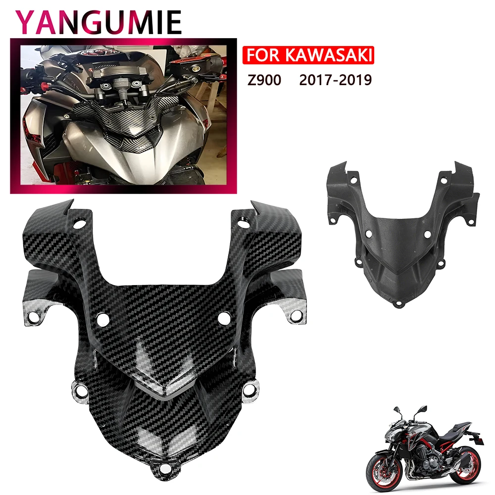 

Z 900 Z900 Z-900 2017-2019 2018 для мотоцикла Kawasaki, передний обтекатель, аэродинамическая фара, верхняя верхняя крышка воздухозаборника, клюв, нос