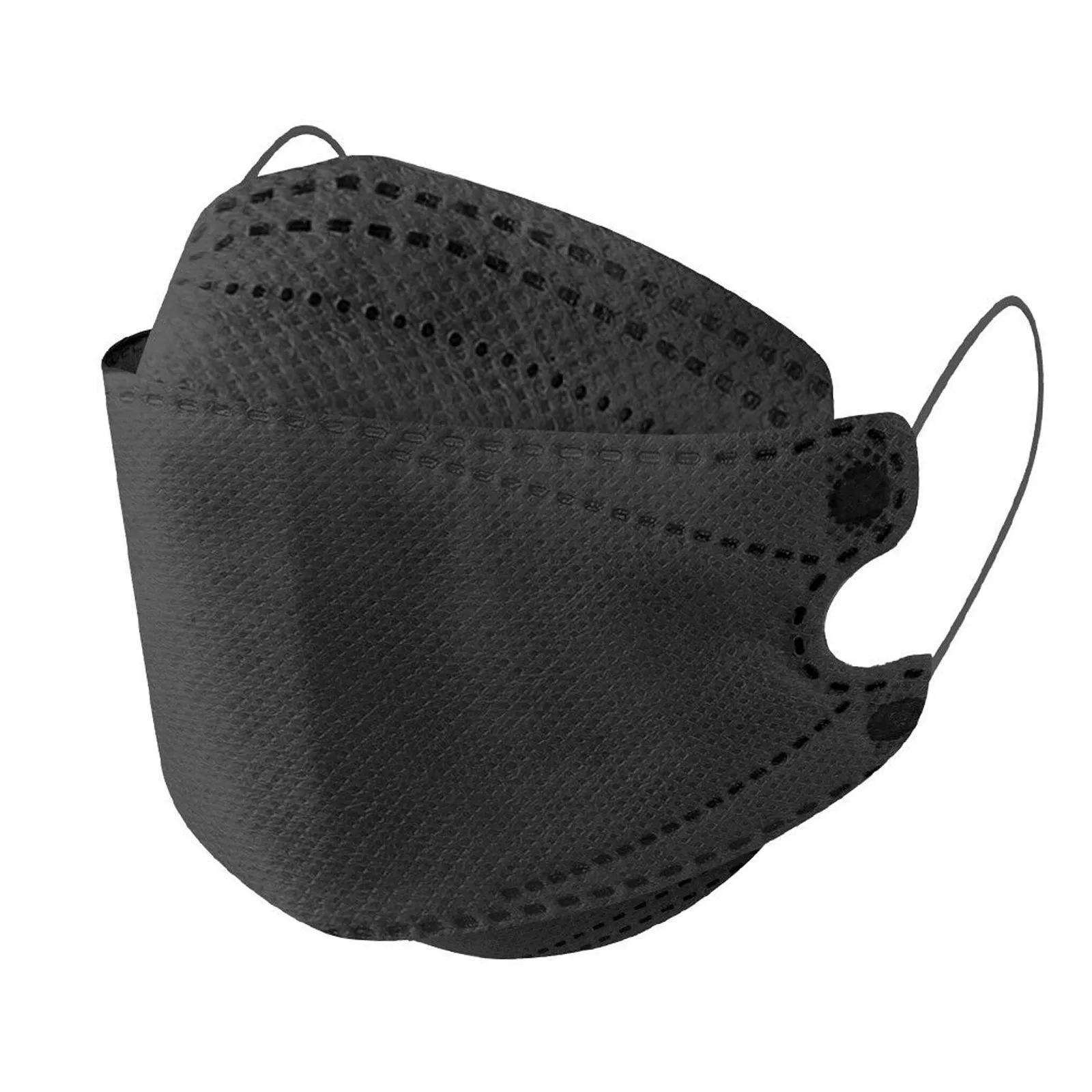 Adult Outdoor Mask Droplet And Haze Prevention Fish Non Woven Face Mask KF94 fish shaped adult mask black 10/20/50/100pcs