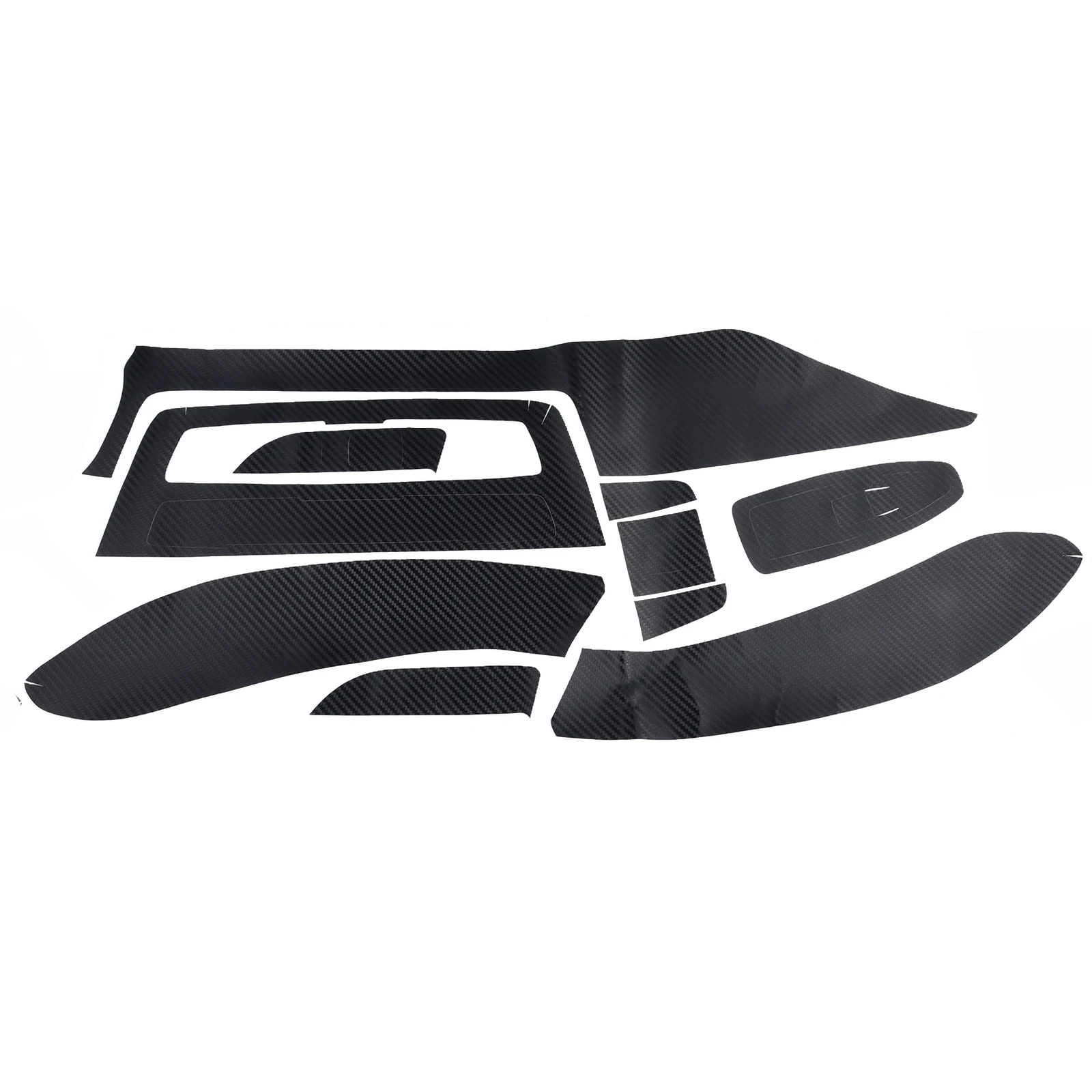 Enhance Your Driving Experience with 3D Interior Matte Black Carbon Fiber Decal Trim Sticker for BMW 3 Series F30 F31