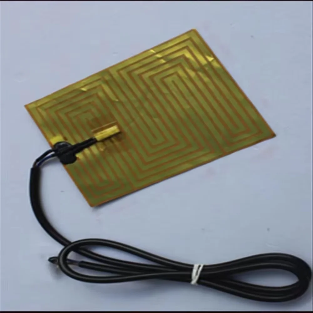 Electric Heating Film Heating Plate for Car Fuel Tank Bottom Shell Heating Plate Preheater PI film polyimide heater 12V150x120mm