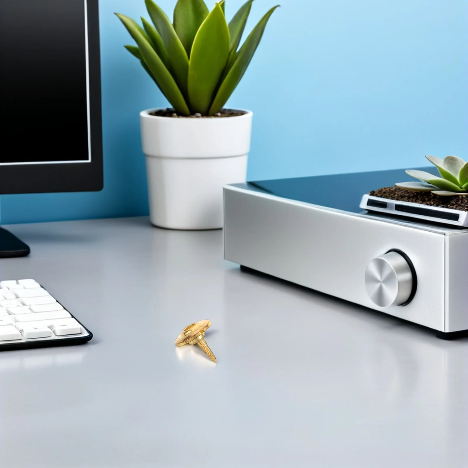 

5pcs Guitar Tree Retainer Set Bass String Guides For Electric Bass Guitar Universal Mounting Hardware Accessory - String Trees