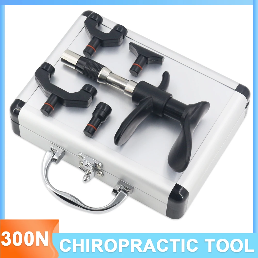 

300MJ Manual Chiropractic Gun Adjusting Tool Gun Physiotherapy Spine Joint Pain Relief Massager Therapy Spinal Health Care