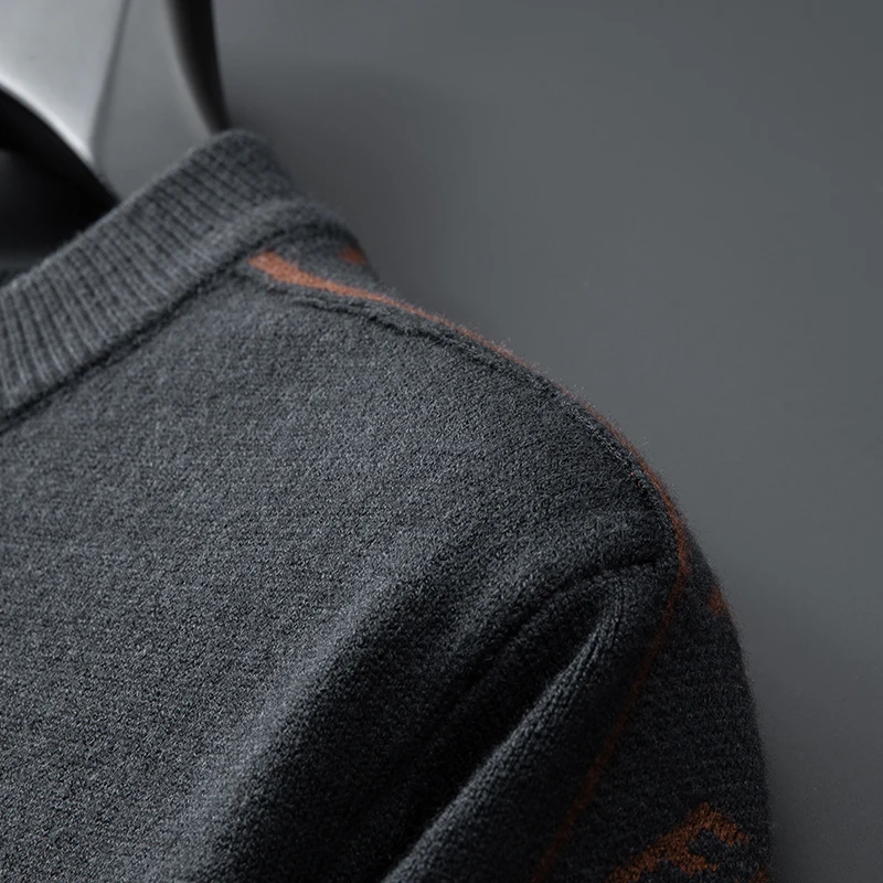 8XL 7XL 6XL 2025 Neue Autumu Winter High-End-Luxus Dünne Wolle Pullover Mann Rollkragen Herren Weihnachten Jumper Weiche warme Pull Homme