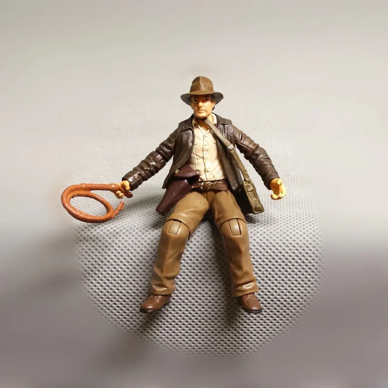 Echte Bulk Indiana Jones 3.75 "9Cm Soldaat Gezamenlijke Beweegbare Actiefiguur Militaire Actie Figuren Kinderspeelgoed Verjaardagscadeau