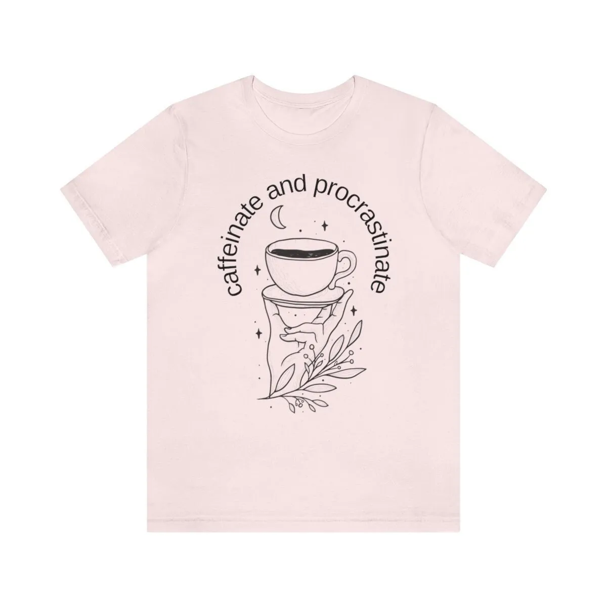 Funny T Shirt Women Coffee Cup s For Mom Lovers Boho Design Bella Canvas Barista