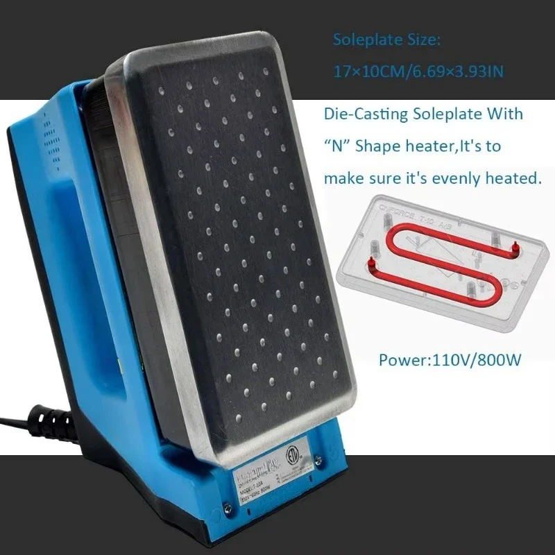 Snowboard Digital 110V 800W Temperatura di controllo precisa Cera da sci Ferro