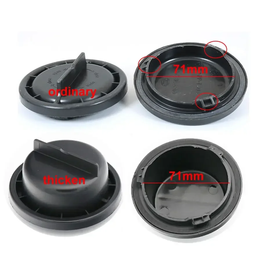 For Ford Taurus Headlight Bulb Dust Cover Waterproof Dustproof Lengthened Headlamp Rear Shell Seal Cap 71mm 2015-2018