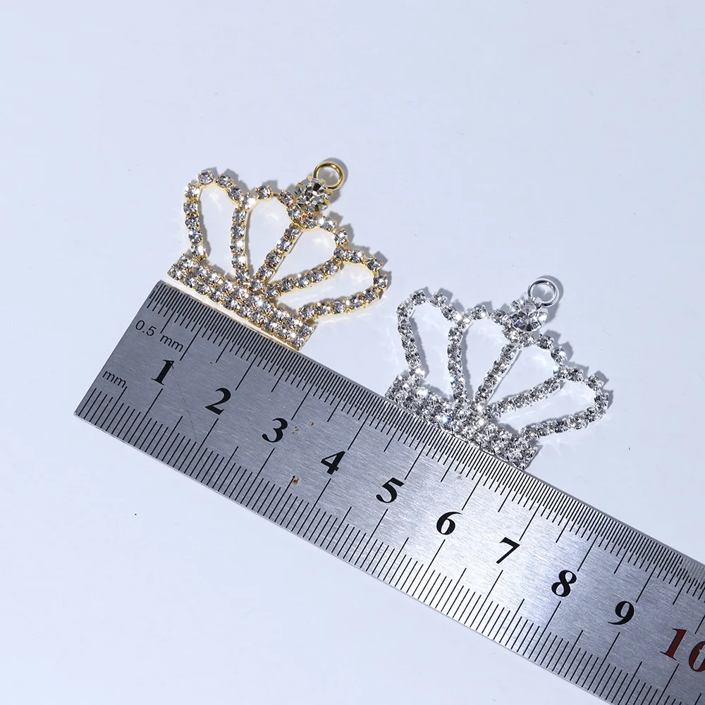 Mini Decoration Rhinestones Hair Jewelry Bridal Hair Accessories Women Pendant Crown Crystal Tiaras Bride Queen Party Crowns Gif