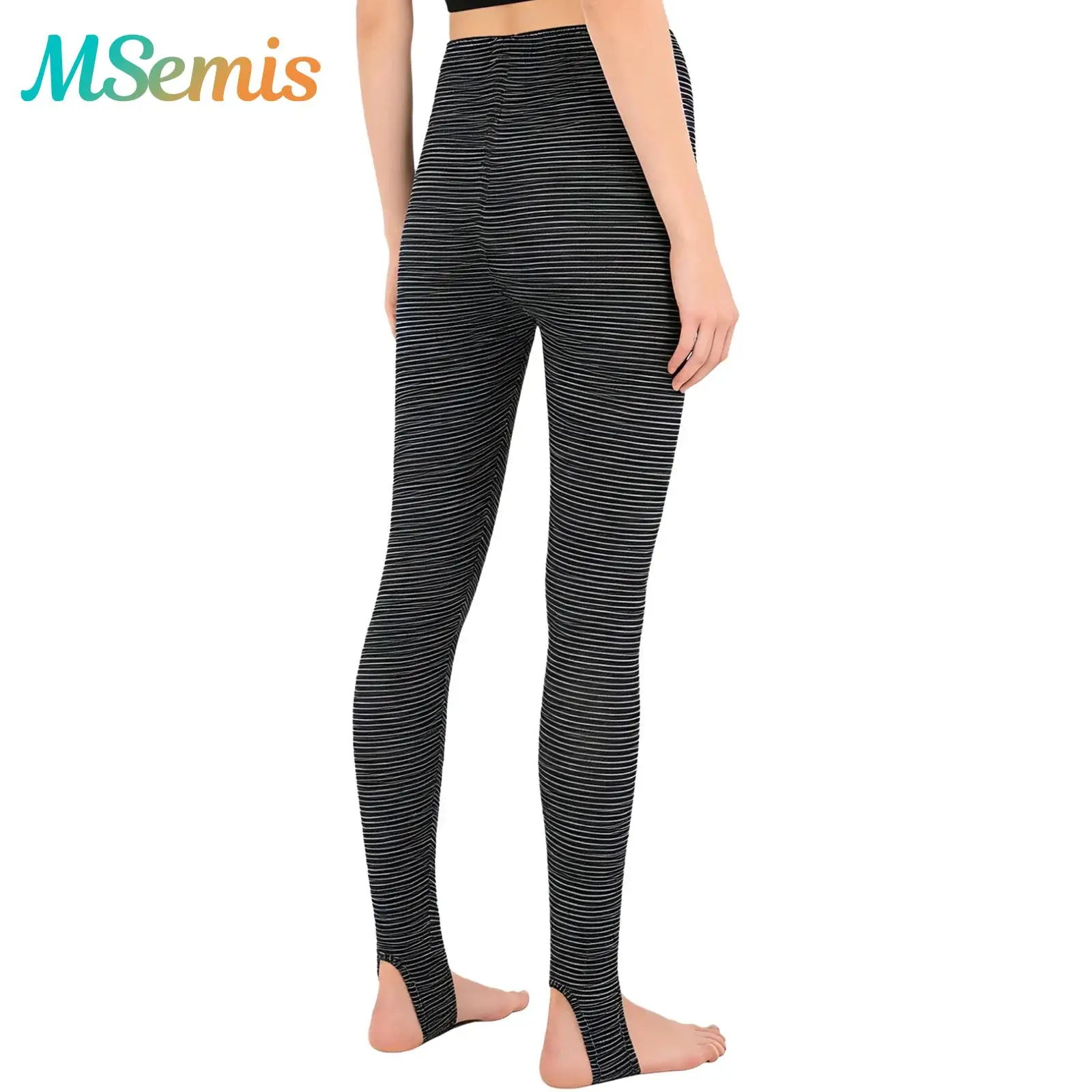 

Женские блестящие леггинсы из сетки с высокой талией, эластичным поясом, облегающие брюки для йоги, фитнеса и тренировок