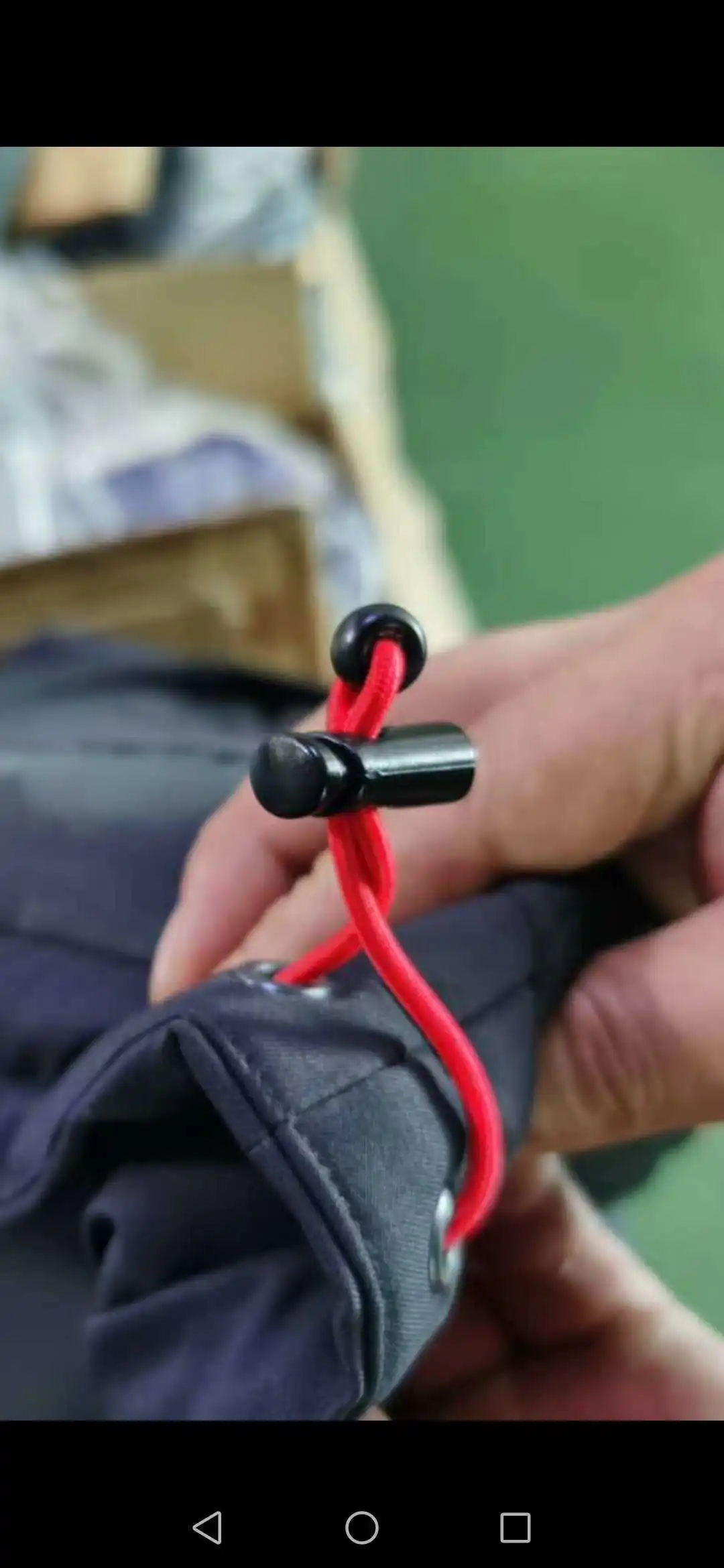 exquisite craftsmanship Elastic buckle rope threading device