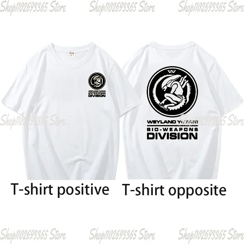 LV426 Terraformers wanted WEYLAND  ALIENS PROMETHEUS black t-shirt  man tee shirt luxury braannd tops view 5