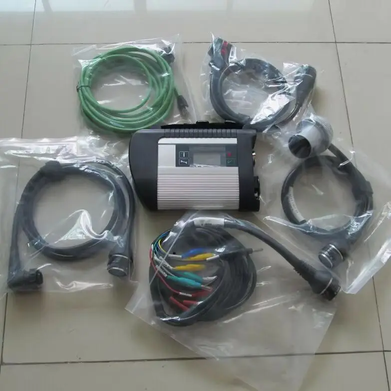 

DOIP MB SD Connect Compact 4 МБ Star C4 V2023.09 SSD Автомобили Грузовики 12 В и 24 В Диагностический инструмент SD C4 с подключением Wi-Fi