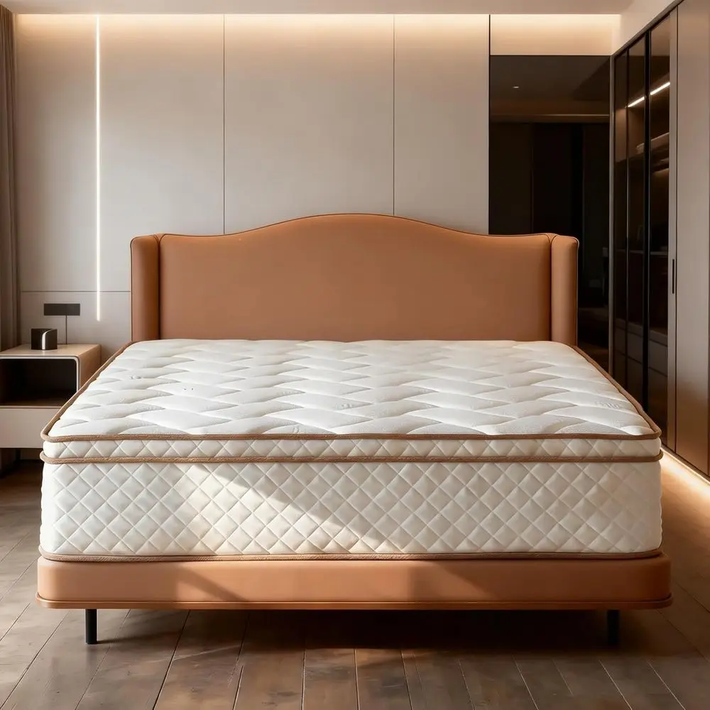 

10 Inch Cooling Gel Memory Foam Hybrid Mattress - Medium Firm with Individual Spring Support for Back Pain Relief
