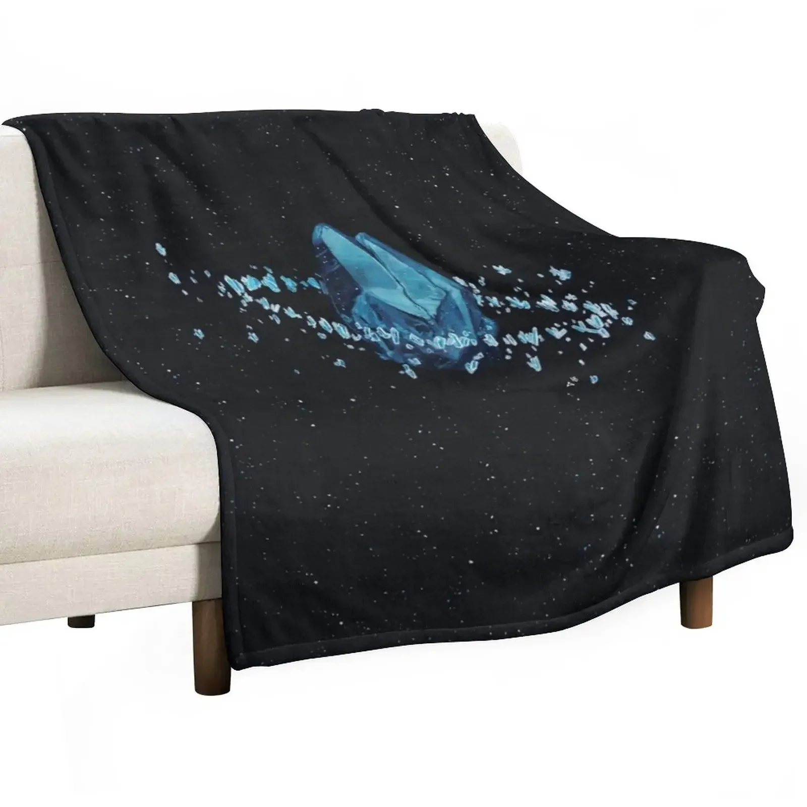 

The Great Blue Gem Throw Blanket Travel Summer Beddings Luxury Throw Hairy Blankets