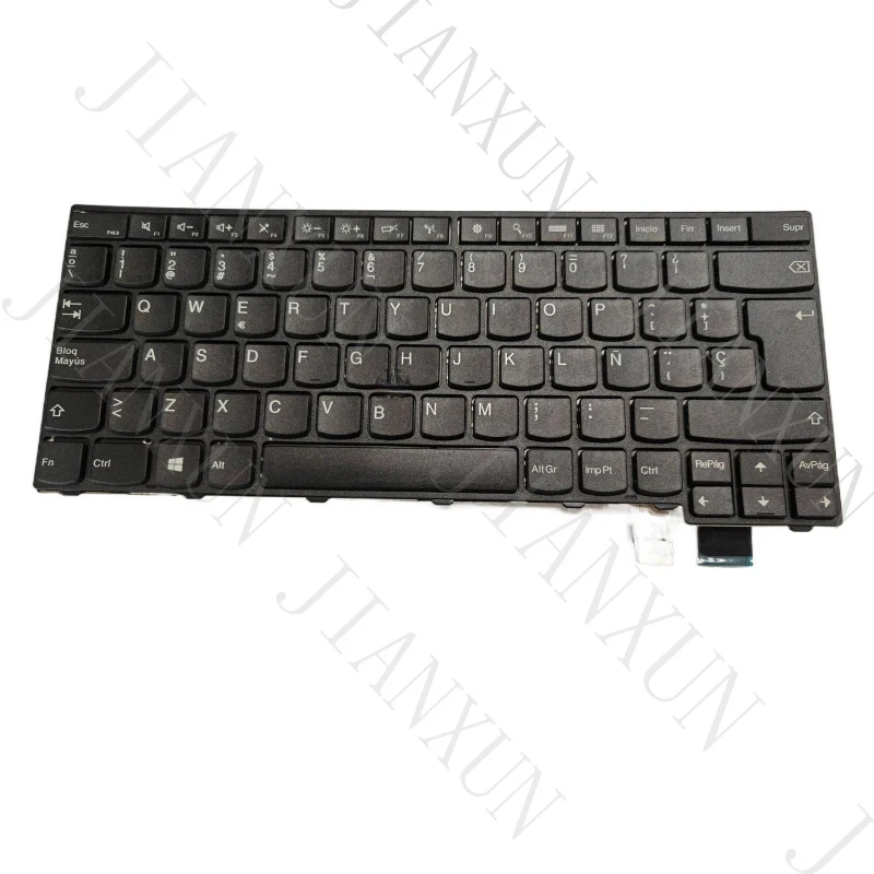Teclado español S+ para Lenovo Thinkpad T470S T460S, teclado sin retroiluminación SP