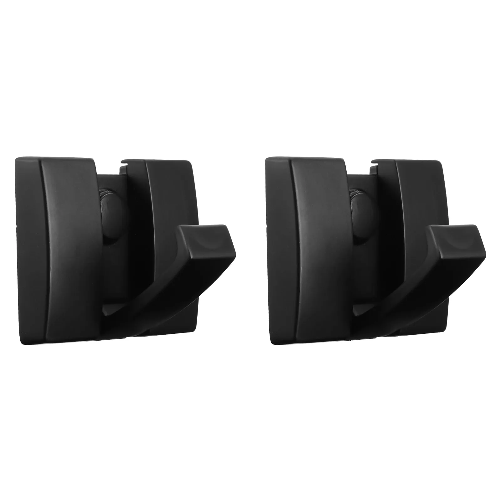 

2 Pcs Creative Hooks Wall Mounted Coat Rack Storage Suction Hanger Multifunctional Punch Free Clothes Robe Towel