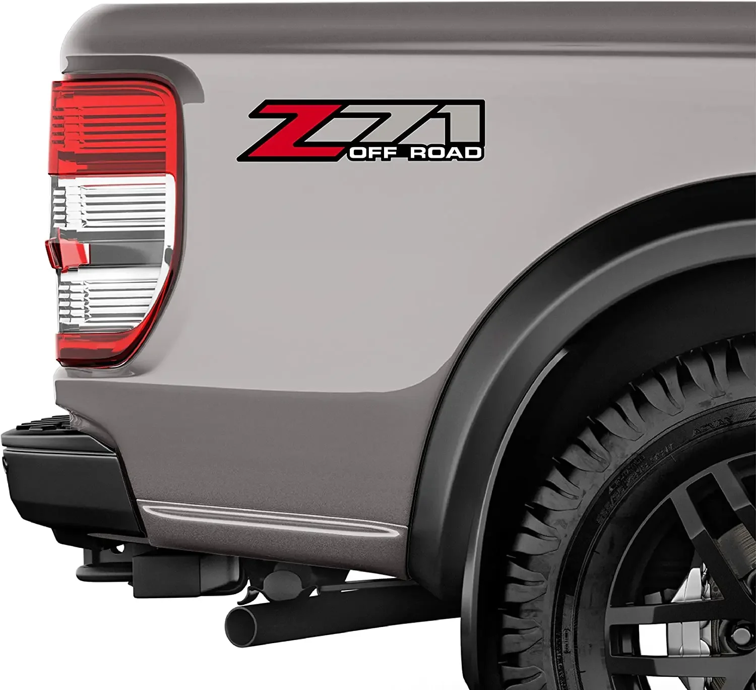 2x Car Stickers for Z71 Offroad 2001-2006 Bed Side 1500 2500 Wheels Decals Motor Bike Auto Truck Window Body Applique