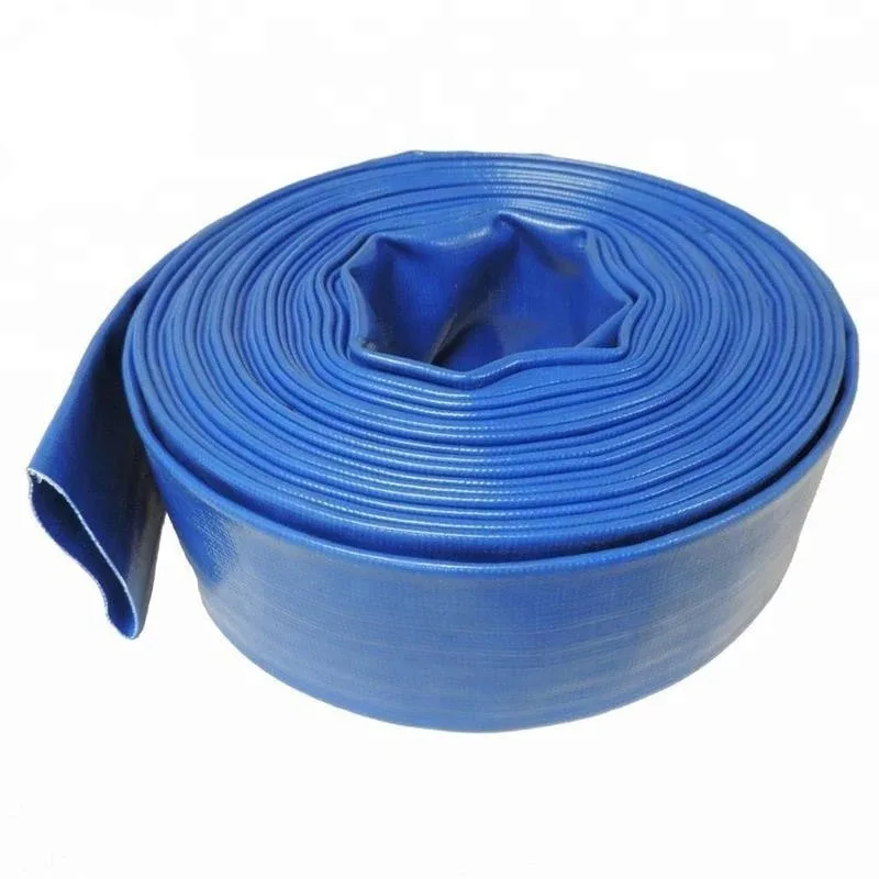 3 Inch 100m 10bar Blue Flexible PVC Lay Flat Tubing Pipe 6bar PVC LAYFLAT Water Discharge Hose
