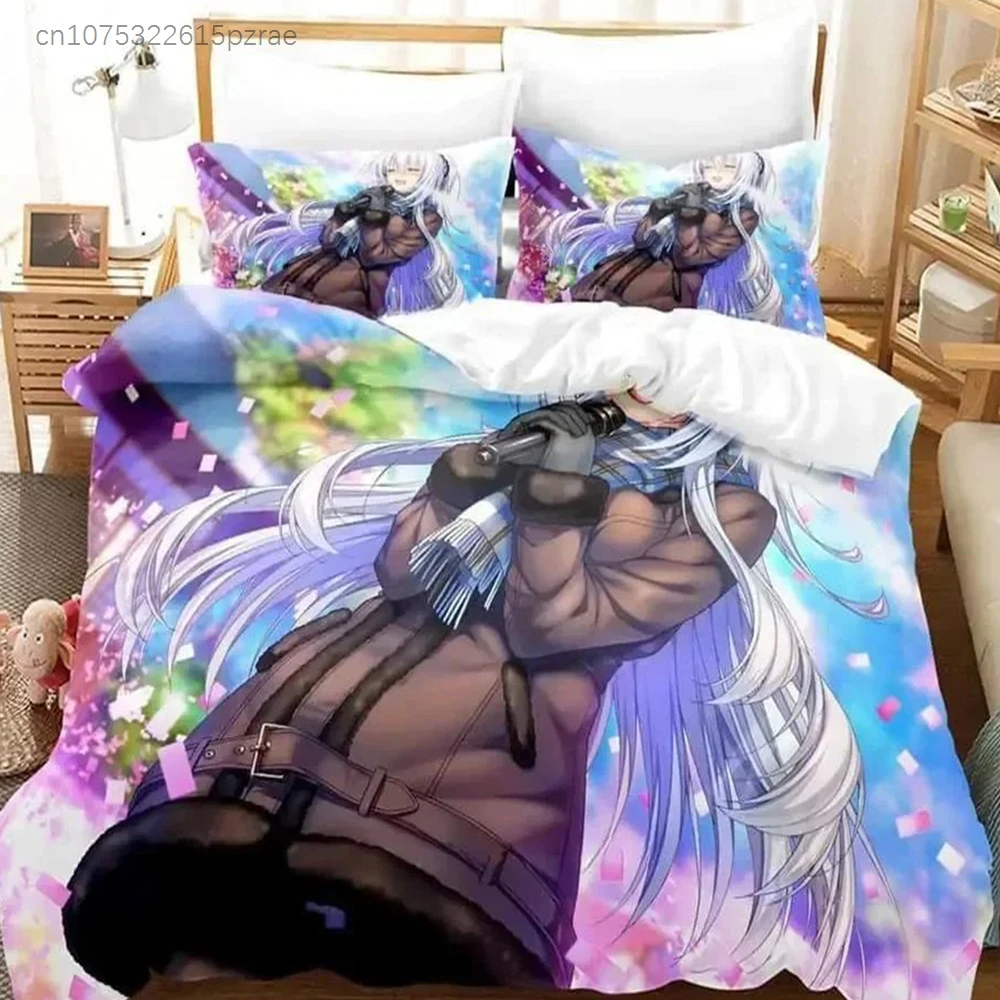 3D Print Anime Amakano Bedding Set Single Twin Full Queen King Size Bed Set Adult Kid Bedroom Duvet Cover Sets For Home Textiles